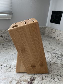 Wood Knife Block