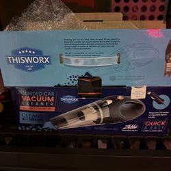 CORDED CAR VACUUM CLEANER