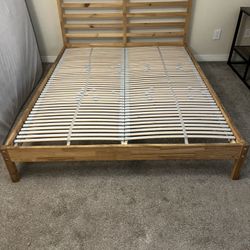 Queen bed frame