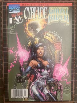Cyblade/Ghost Rider #1 Marvel/Top Cow Comics 1997 Devil's Reign, bag and boarded