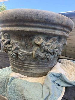 Large decor planner Heavy cast stone/Concrete