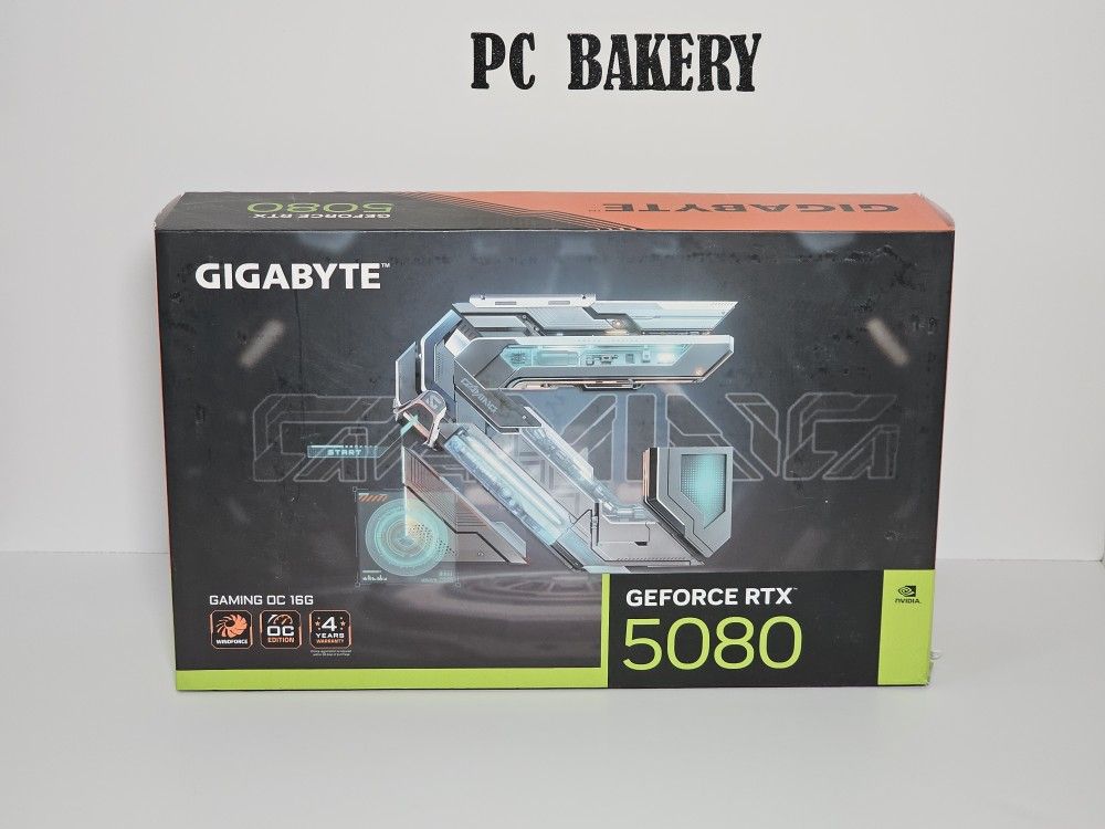 GIGABYTE RTX 5080 GAMING OC 16G GDDR7