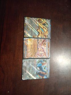 Pokémon TCG ex Card Lot of 3