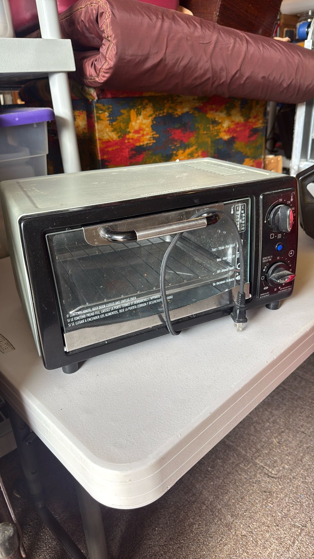 Free - Toaster Oven - Pick Up In Bay Park