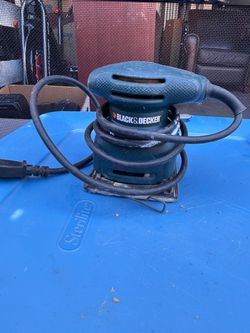 Black and decker 1/4 sander