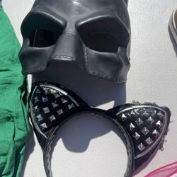 Batman Mask & Cat Ears 