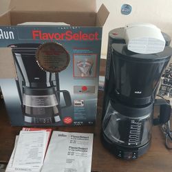 Open Box Braun Flavor Select KF 157 B 12 CUP COFFEE MAKER
