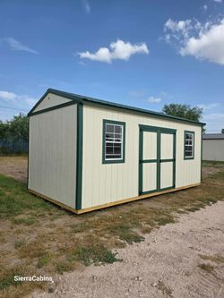 10x20 Side Utility Shed