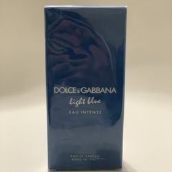 Dolce & Gabbana Light Blue Eau Intense 3.3oz women's perfume 