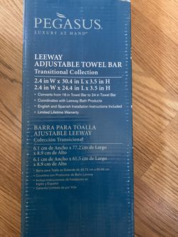 Leeway adjustable Towel Bar