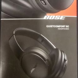 BOSE QUIETCOMFORT SC HEADPHONES