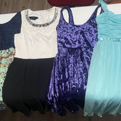 Small Women’s/Jr’s Dresses - 4 Cute Dresses