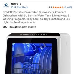 Portable Countertop Dishwasher