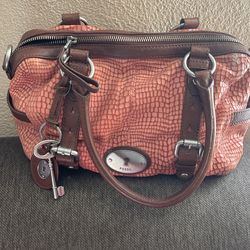 Fossil Leather Bag