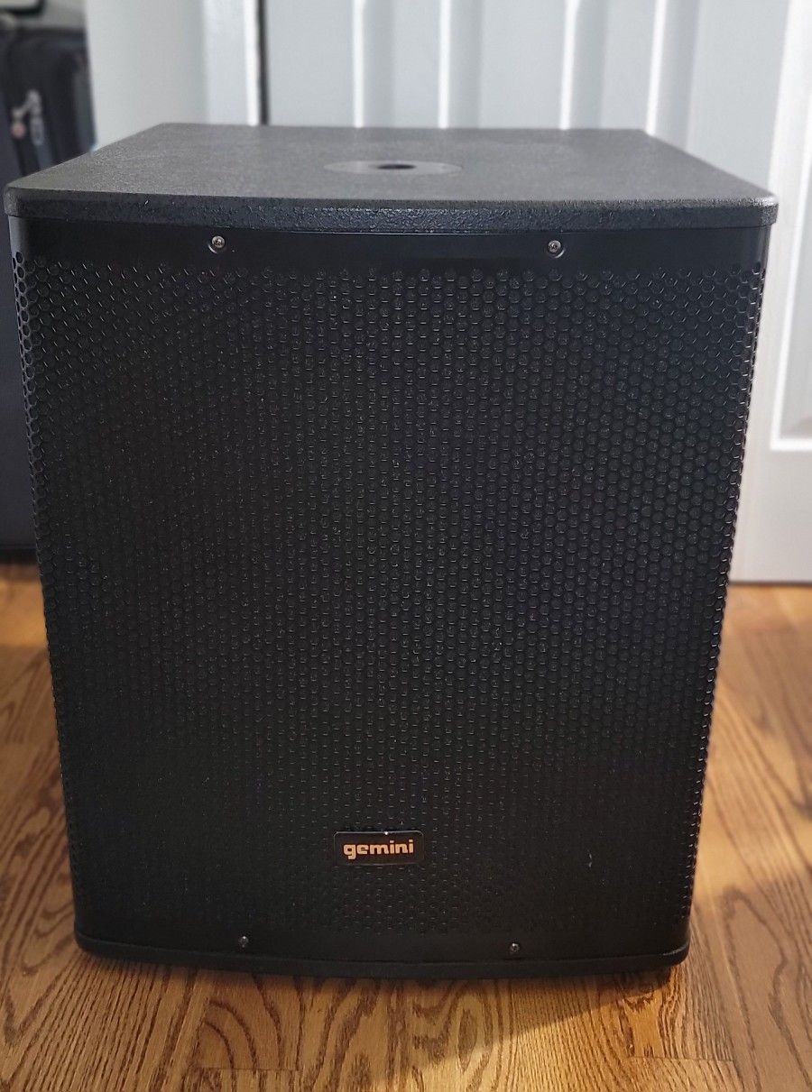 Gemini ZRX S18P 1600 Watt Powered Subwoofer