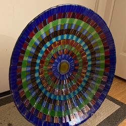 Dichroic Fused Glass Bowl 