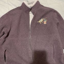Vintage Tinkerbell Disney Fleece Jacket
