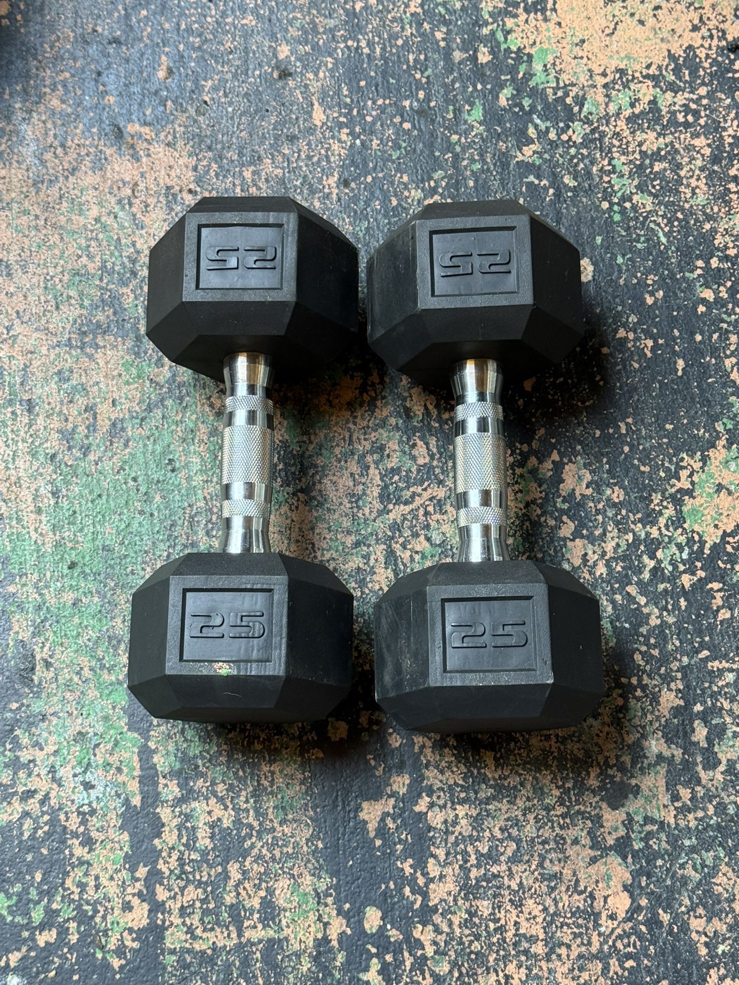 25 Lbs Dumbbells Pair