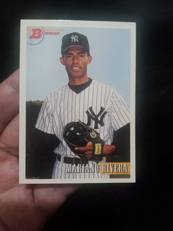 Mariano Rivera 1992 Bowman Rookie Card