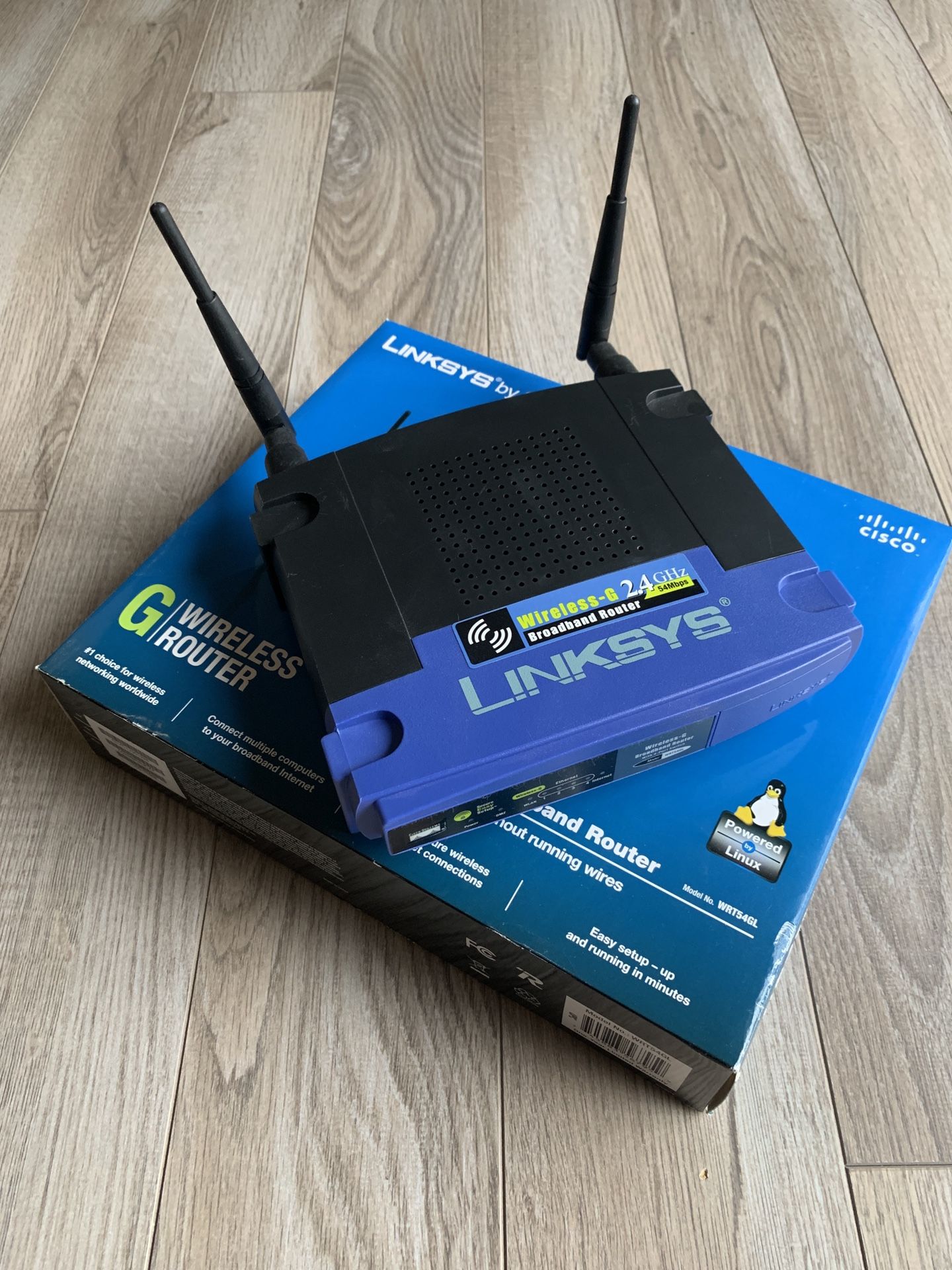 Linksys WRT54GL Wireless G Router 54 Mbps