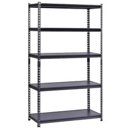 ❤️🔥 #D 5-Tier Steel Garage Storage Shelving Unit in Silver Vein (42 in. W x 72 in. H x 18 in. D) $45
