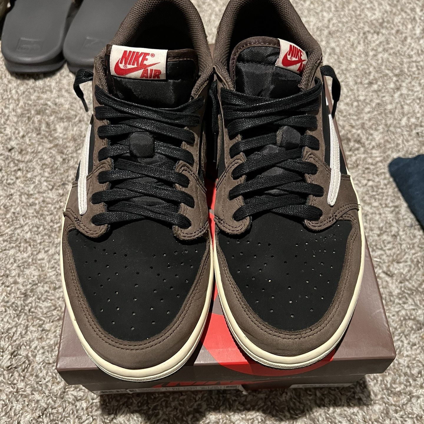 Travis Scott Air Jordan 1 Low Mocha Sz 10.5 