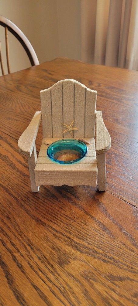 Beach Chair Tealight Candle Holder