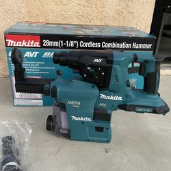 18V X2 LXT 36V 1-1/8 in. Brushless Cordless Rotary Hammer with HEPA Dust Extractor AFT, AWS Capable (Tool-Only)