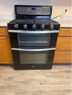 The 3 items—refrigerator, gas stove, and microwave—are for sale.