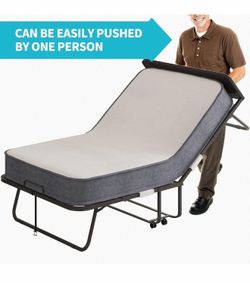 Folding Bed with Mattress