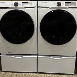 Samsung Front Load Washer & Gas Dryer