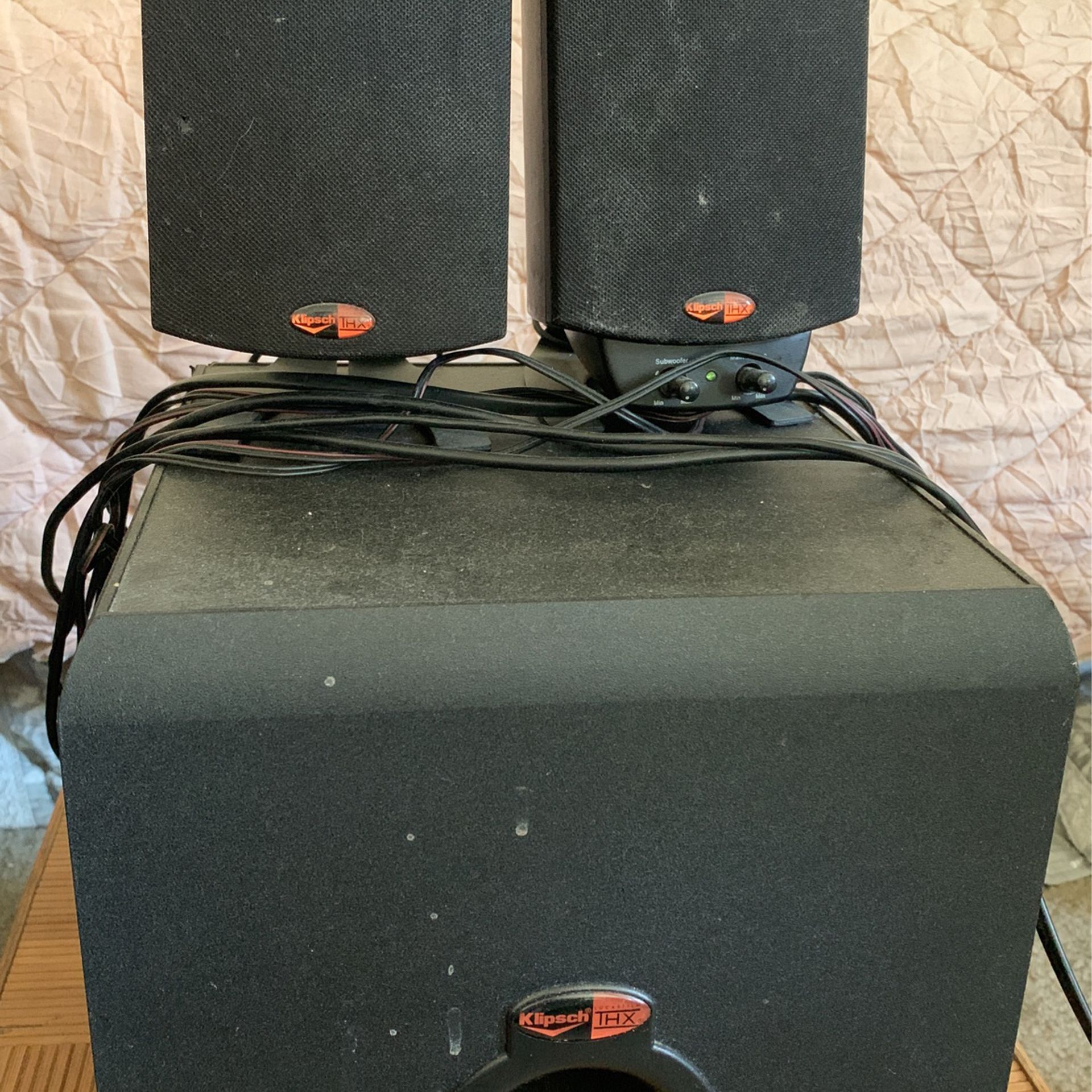 Klipsch THX speakers  