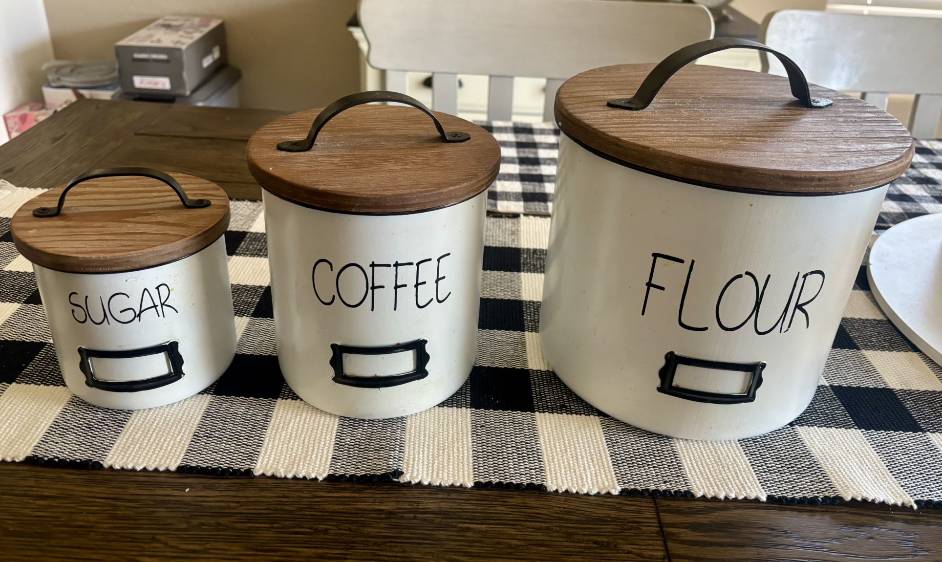 Hobby Lobby canisters