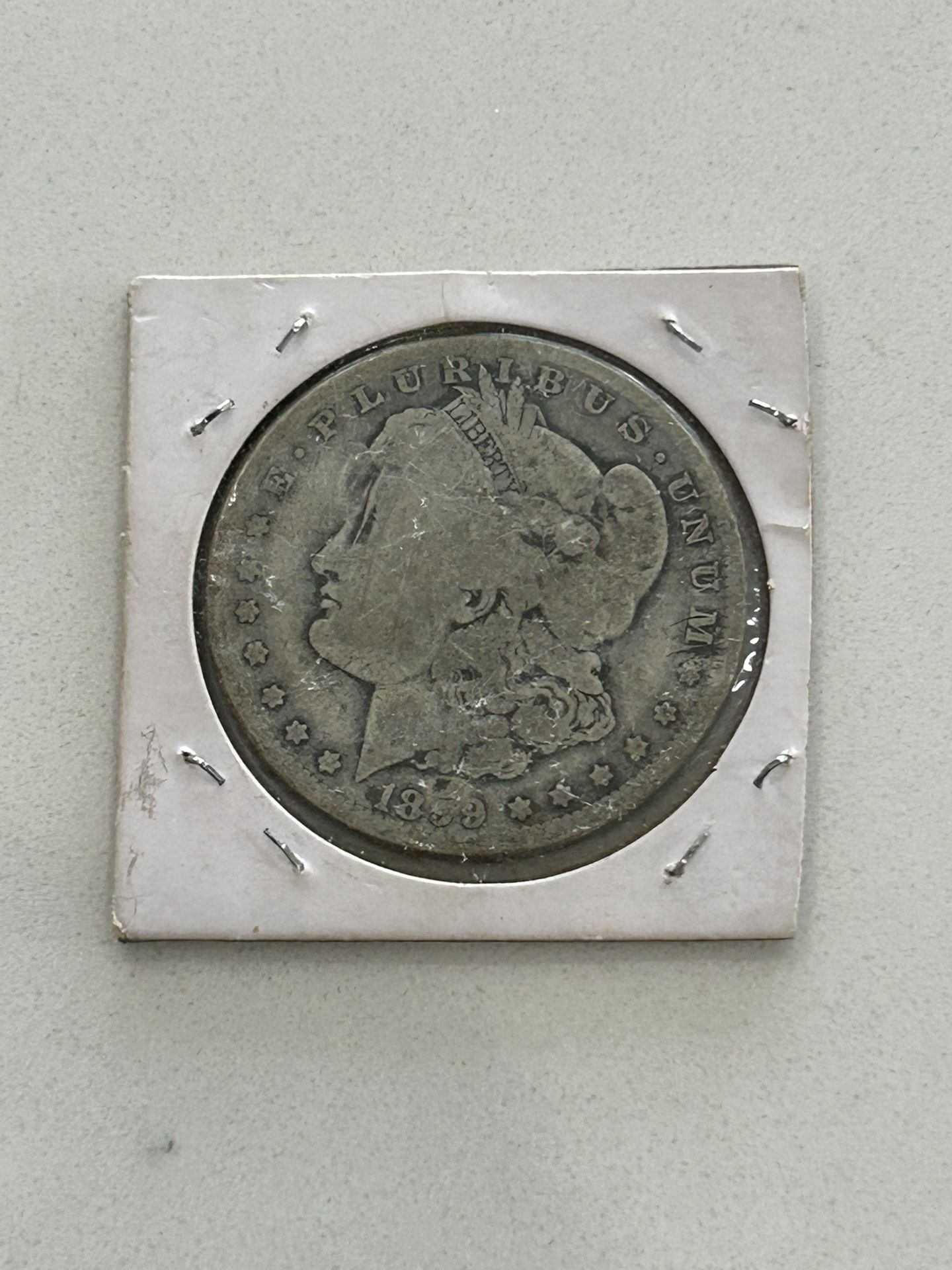 1899-O SILVER USA MORGAN $1 DOLLAR COIN, CIRCULATED CONDITION