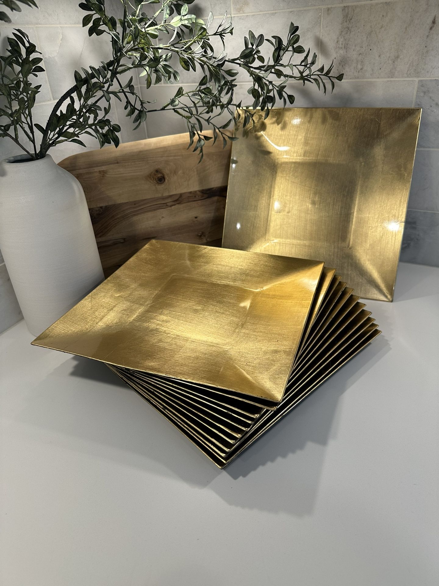 Gold Square Chargers