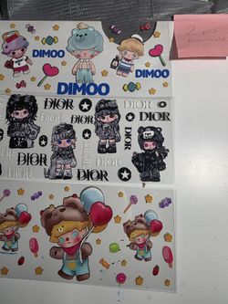 Labubu Cup Wraps 16oz 