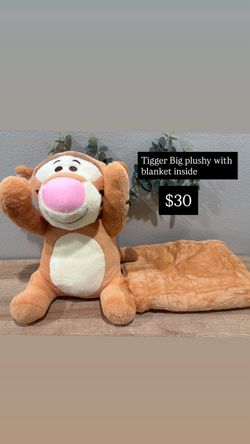 Tigger Large Plush with Blanket