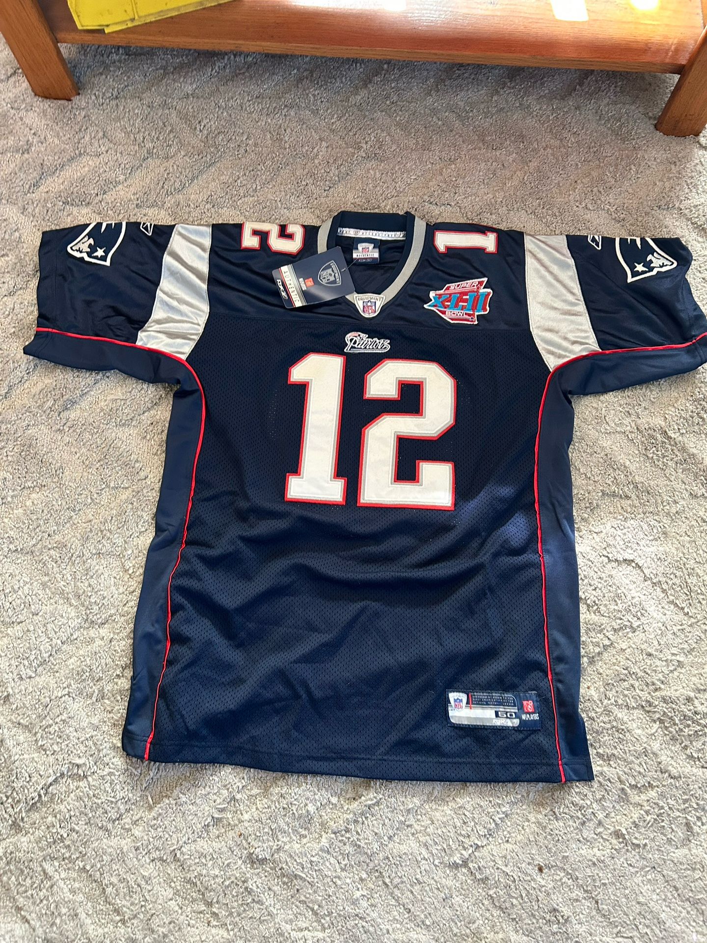 Patriots Tom Brady jersey Size 50