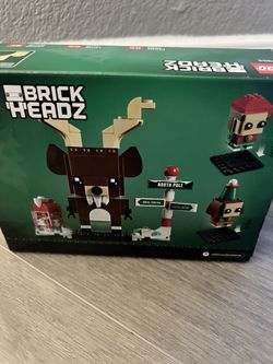 Christmas Lego Brick Headz