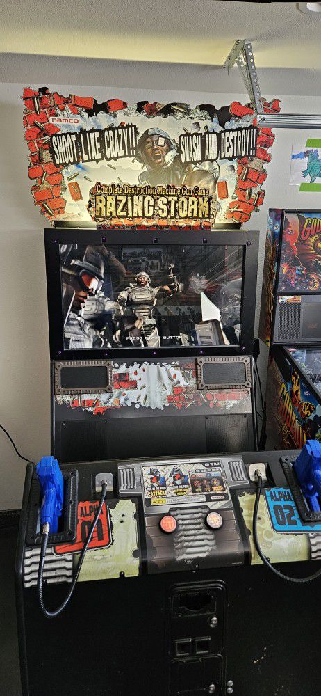 Time Crisis Razing Storm Arcade Game 
