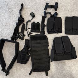 WTS: Tactical holster, pouches, belt, Airsoft, MilSim