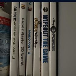 WiiU Games System With Games 