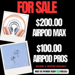 AirPod PRO + AirPod Max