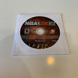 NBA 2k12 PS3 (disc Only) Untested 