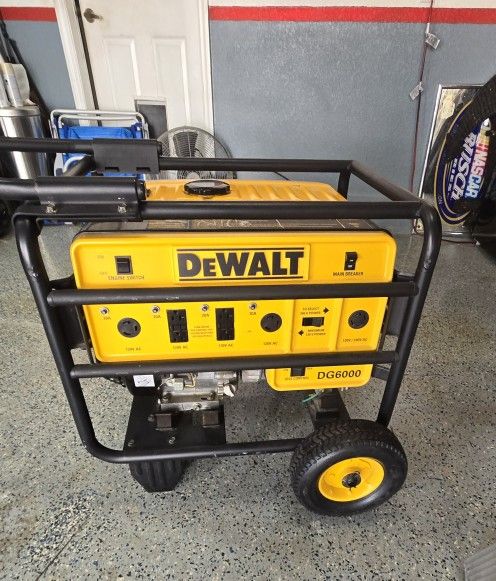 Dewalt DG6000 Generator Power By Honda Gx340