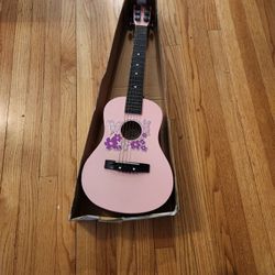 First Act Pink Guitar