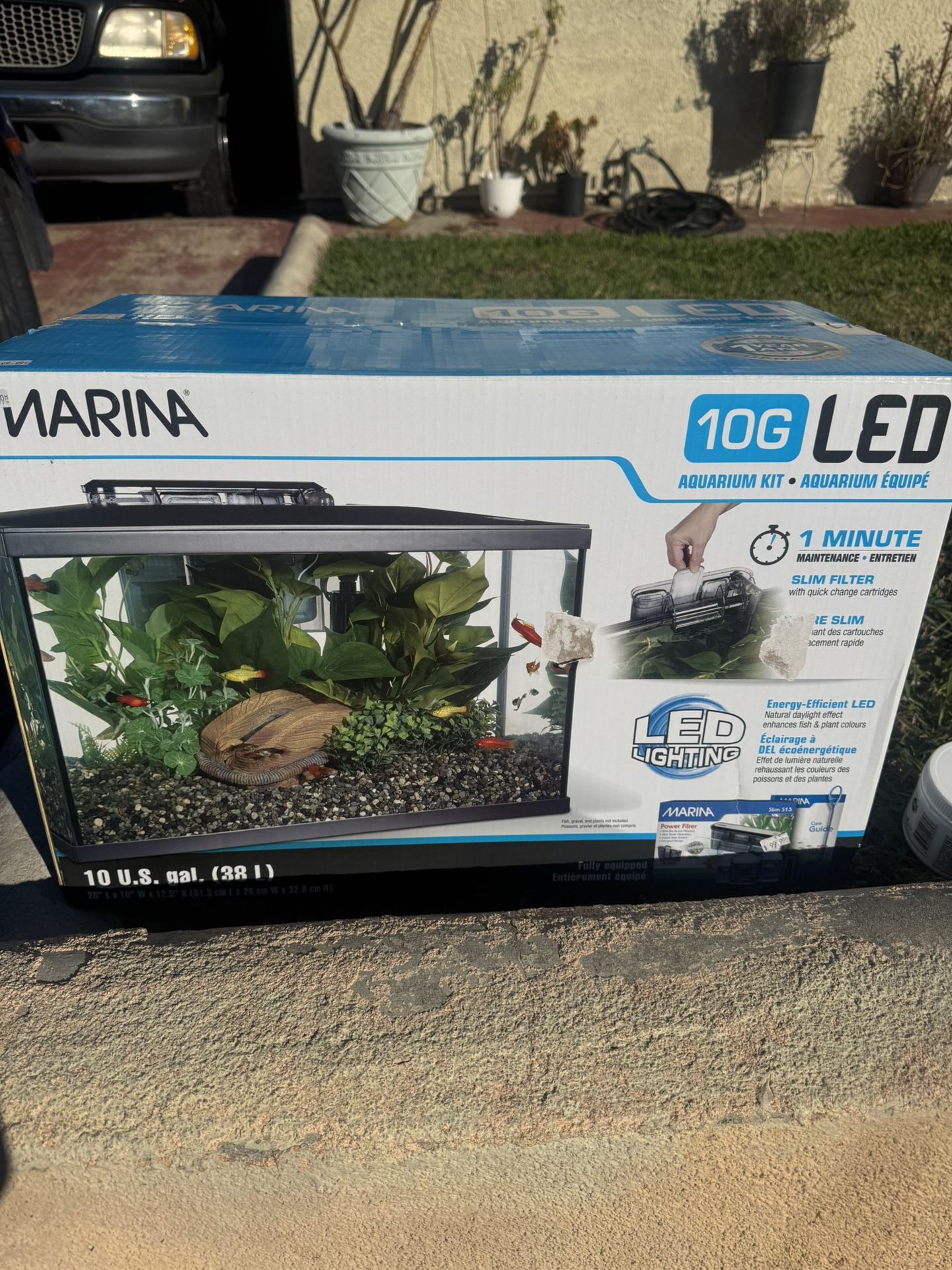 10G marina Fish Tank