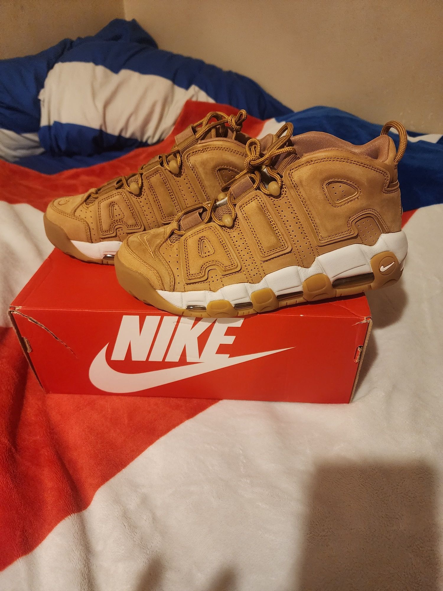 Air More Uptempo Premium Wheat