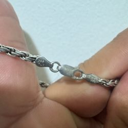 Men’s Rope Chain Necklace 