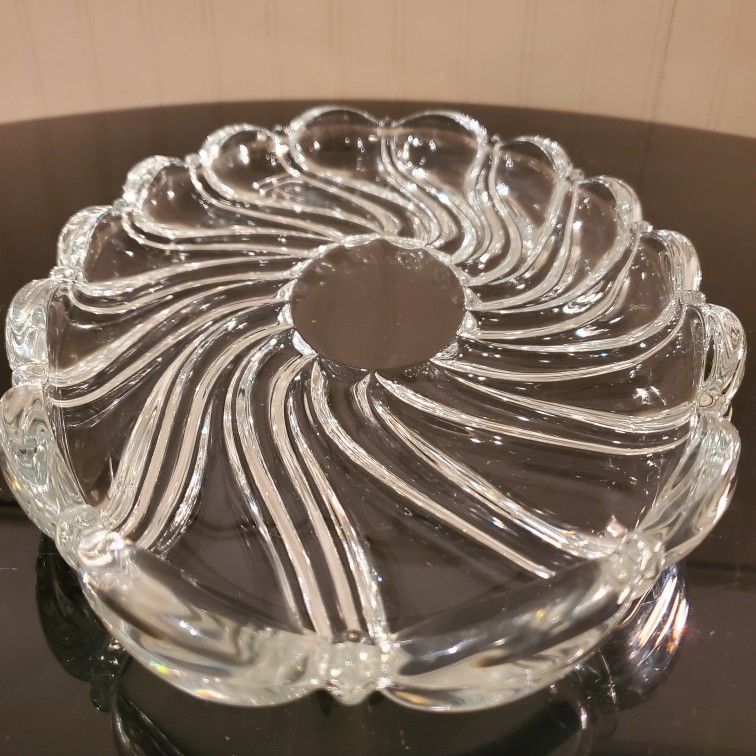 Crystal Oblong Tray